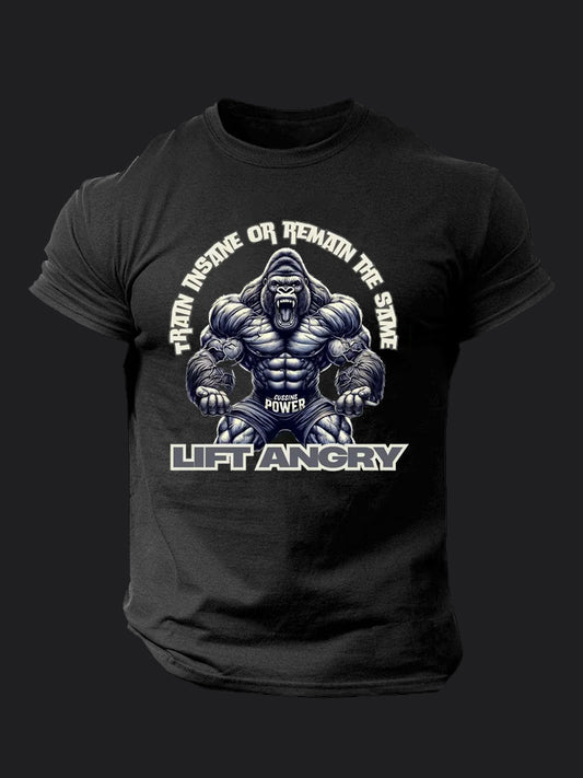 Train Insane or Remain the Same BombApe Gym T-shirt