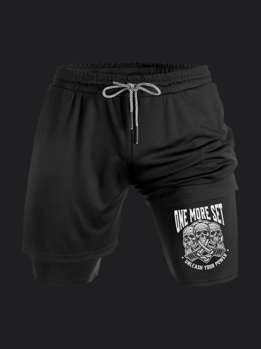 One More Set BombApe Performance Shorts