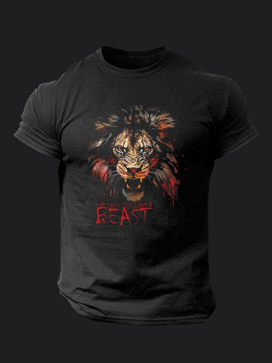 Release The Inner Beast BombApe Gym T-shirt