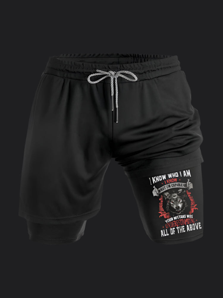 I Know Who I Am BombApe Performance Shorts