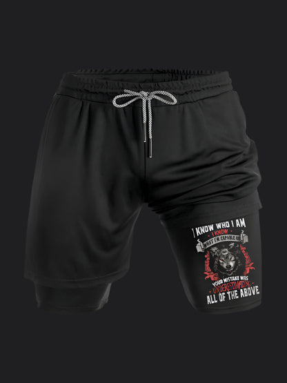 I Know Who I Am BombApe Performance Shorts
