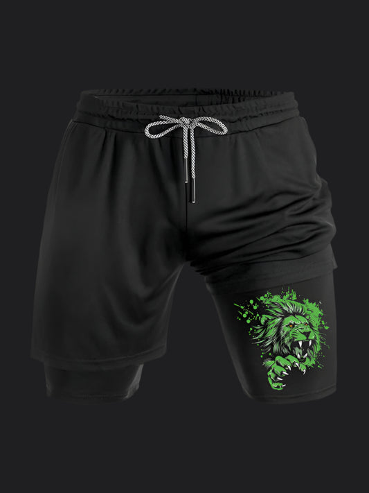 King Lion BombApe Performance Shorts