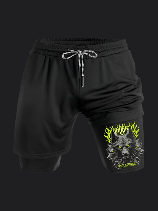 Hell Wolf BombApe Performance Shorts