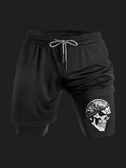 Skull  BombApe Performance Shorts