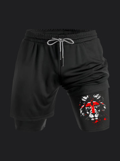 England Lion BombApe Performance Shorts