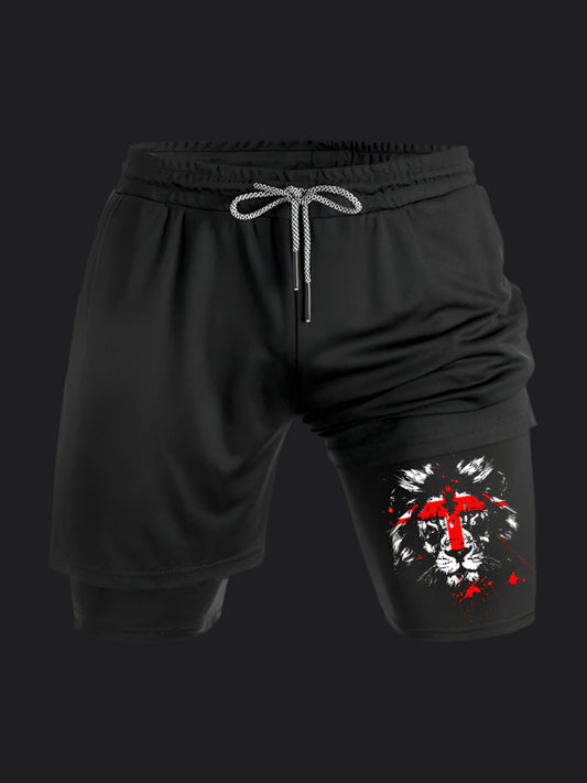 England Lion BombApe Performance Shorts