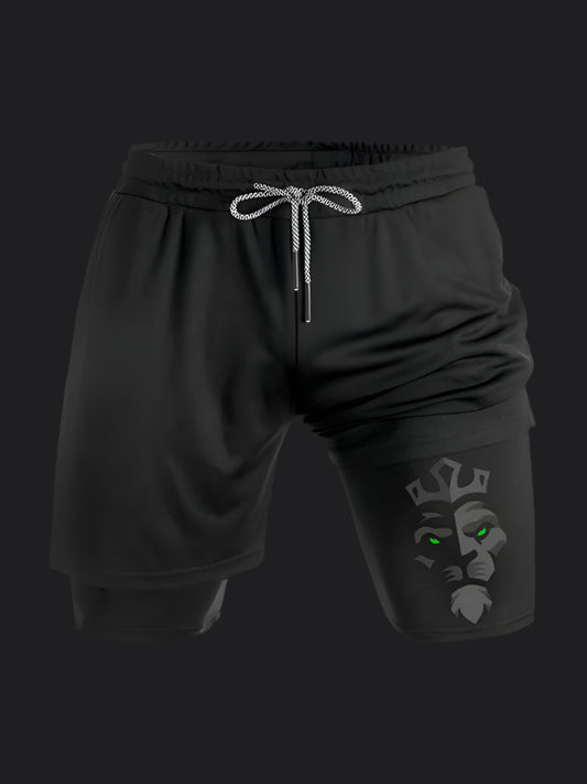 Ominous Lion BombApe Performance Shorts