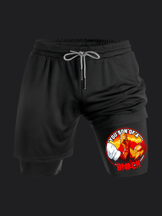 You Son Of  A Bich BombApe Performance Shorts