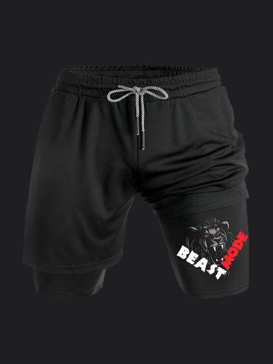 Beast Mode Lion BombApe Performance Shorts