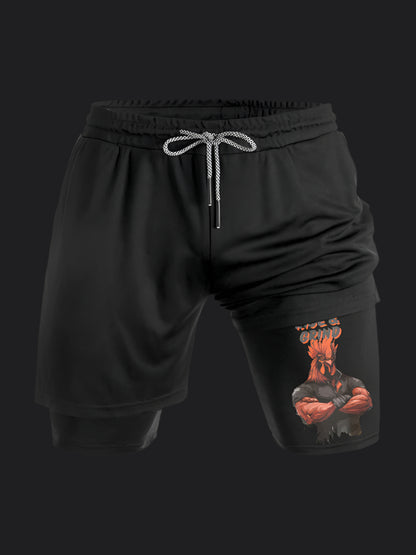 Msucle Rooster BombApe Performance Shorts