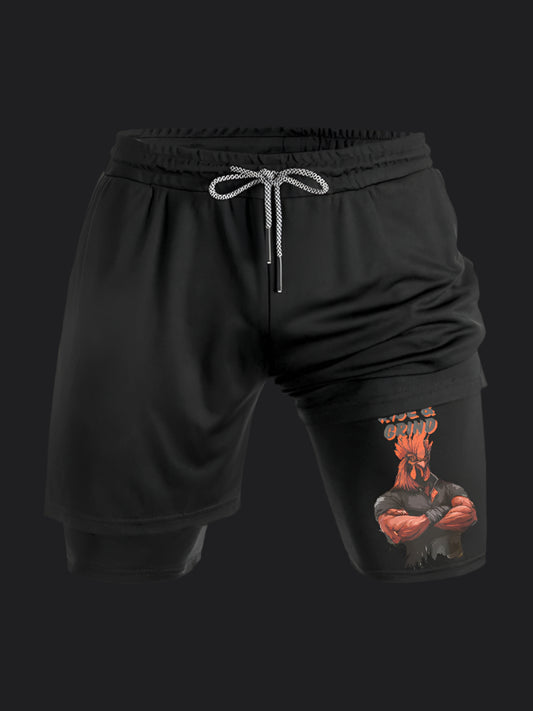 Msucle Rooster BombApe Performance Shorts