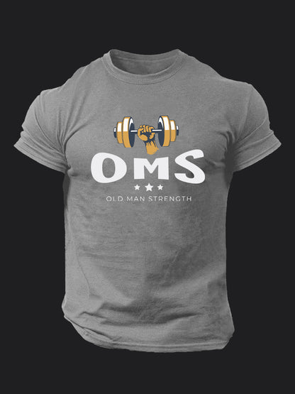 Old Man Strength BombApe Gym T-shirt