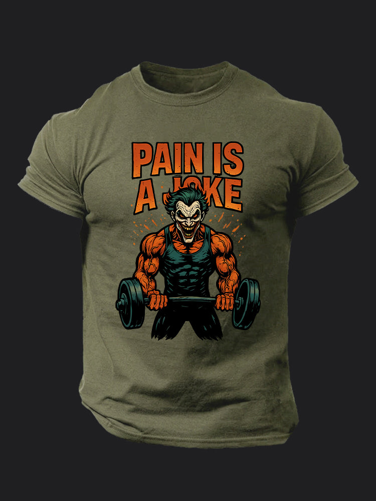 Pain Is a Joke BombApe Gym T-shirt
