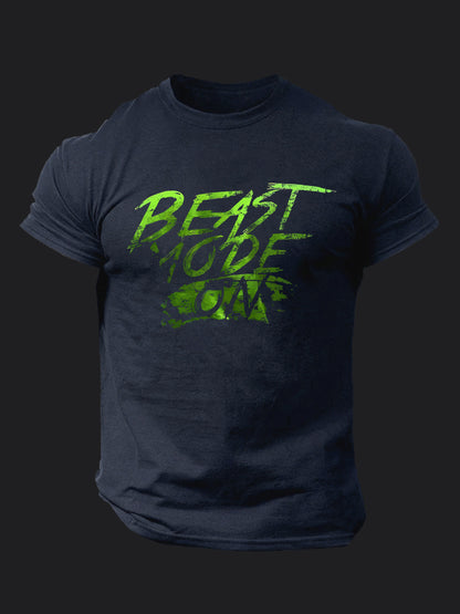 Bease Mode ON BombApe Gym T-shirt