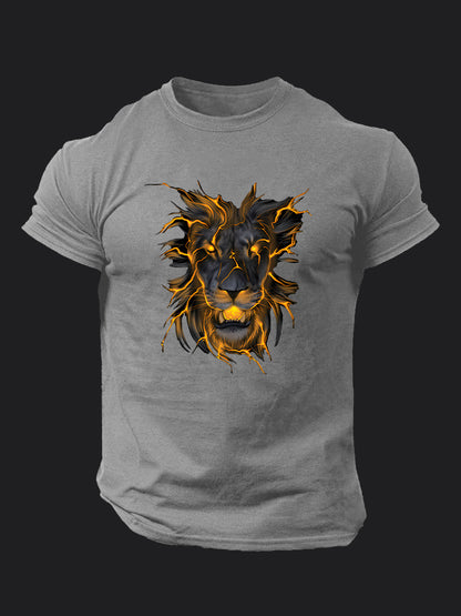 Glowing Lion BombApe Gym T-shirt