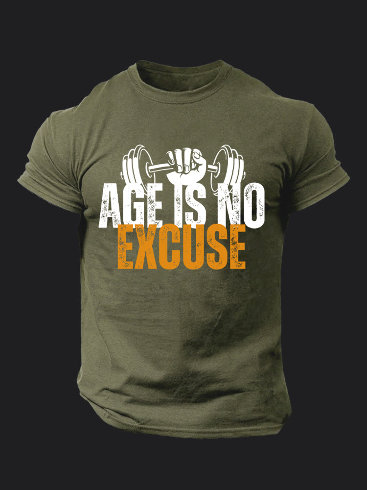 Age Is No Excuse BombApe Gym T-shirt