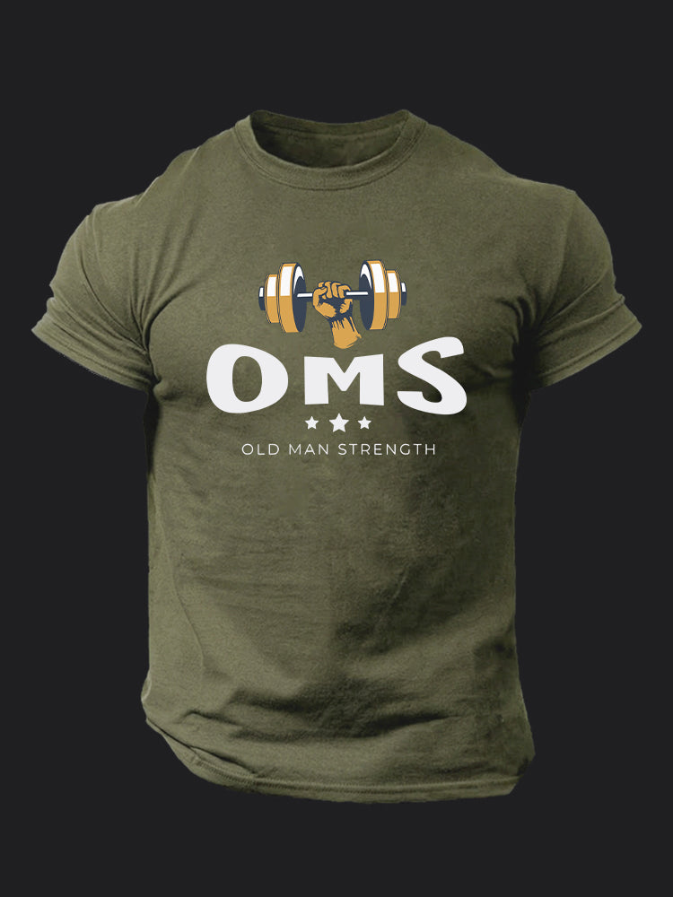 Old Man Strength BombApe Gym T-shirt