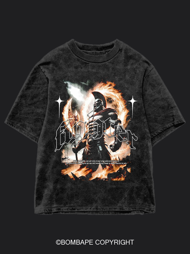 Fighter BombApe Washed Gym T-shirt