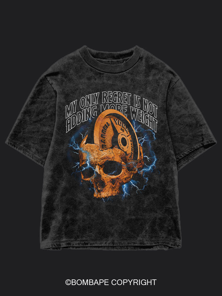 Regret BombApe Washed Gym T-shirt