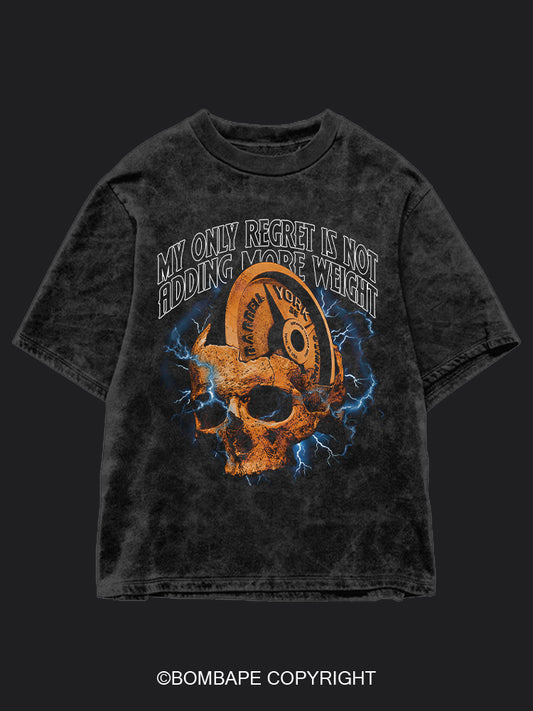 Regret BombApe Washed Gym T-shirt