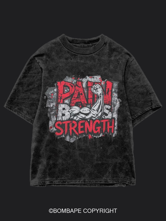 Strength BombApe Washed Gym T-shirt