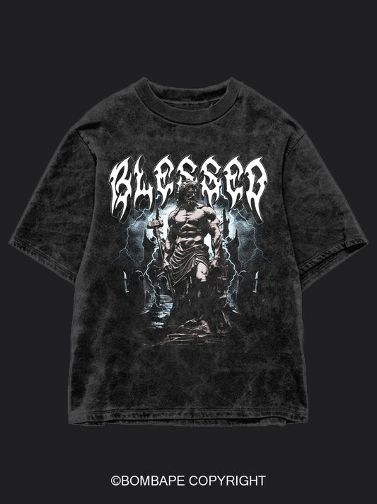 God BombApe Washed Gym T-shirt