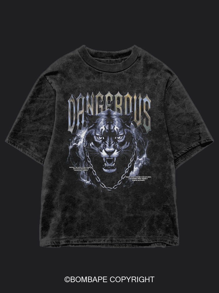 Dangerous BombApe Washed Gym T-shirt