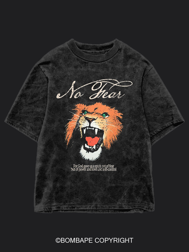 No Fear BombApe Washed Gym T-shirt
