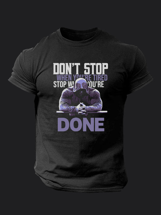 Don't Stop BombApe Gym T-shirt