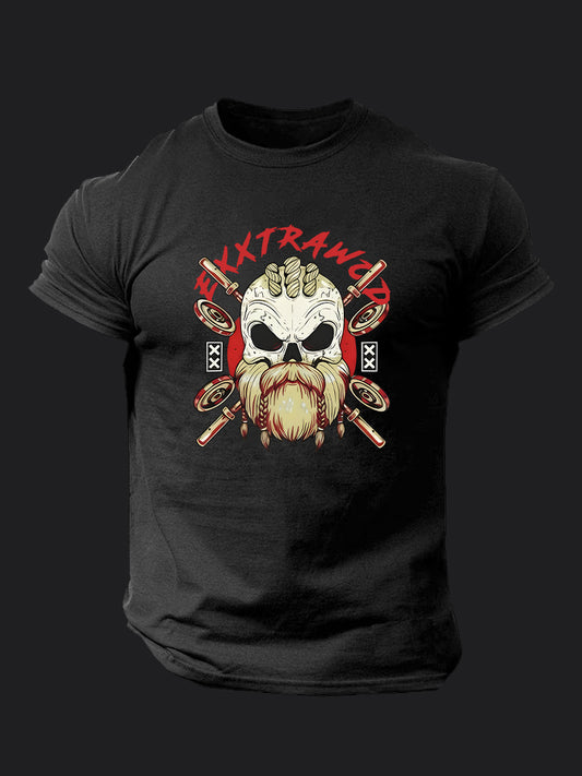 Exxtrawod Viking BombApe Gym T-shirt