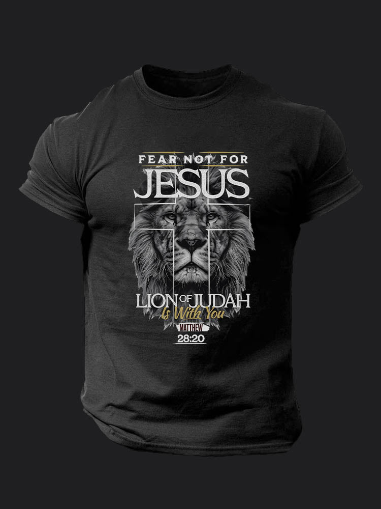 Fear Not For Jesus BombApe Gym T-shirt