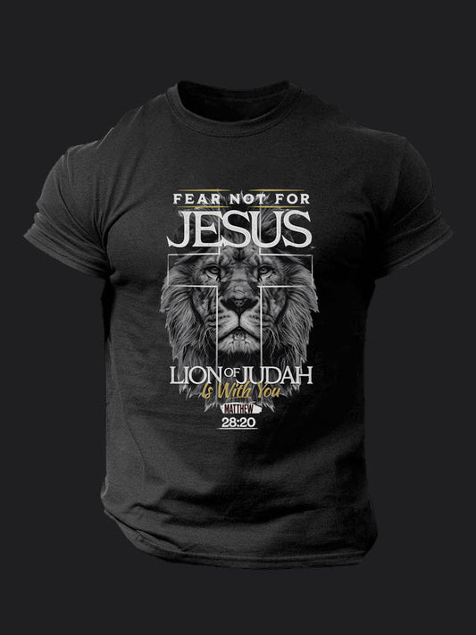Fear Not For Jesus BombApe Gym T-shirt