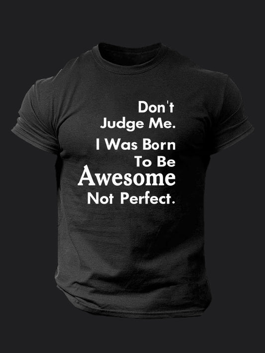Don't Judge Me BombApe Gym T-shirt