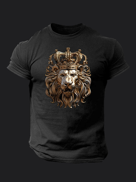 Gold King Crown BombApe Gym T-shirt