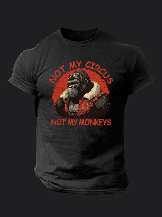 Not My Circus Not My Monkeys BombApe Gym T-shirt