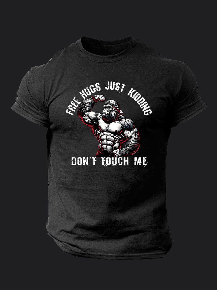 Free Hugs BombApe Gym T-shirt
