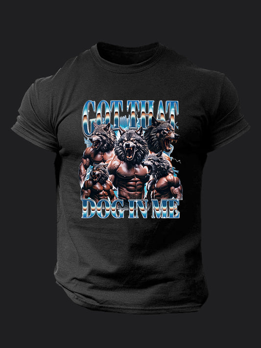 Got That Dog In Me BombApe Gym T-shirt