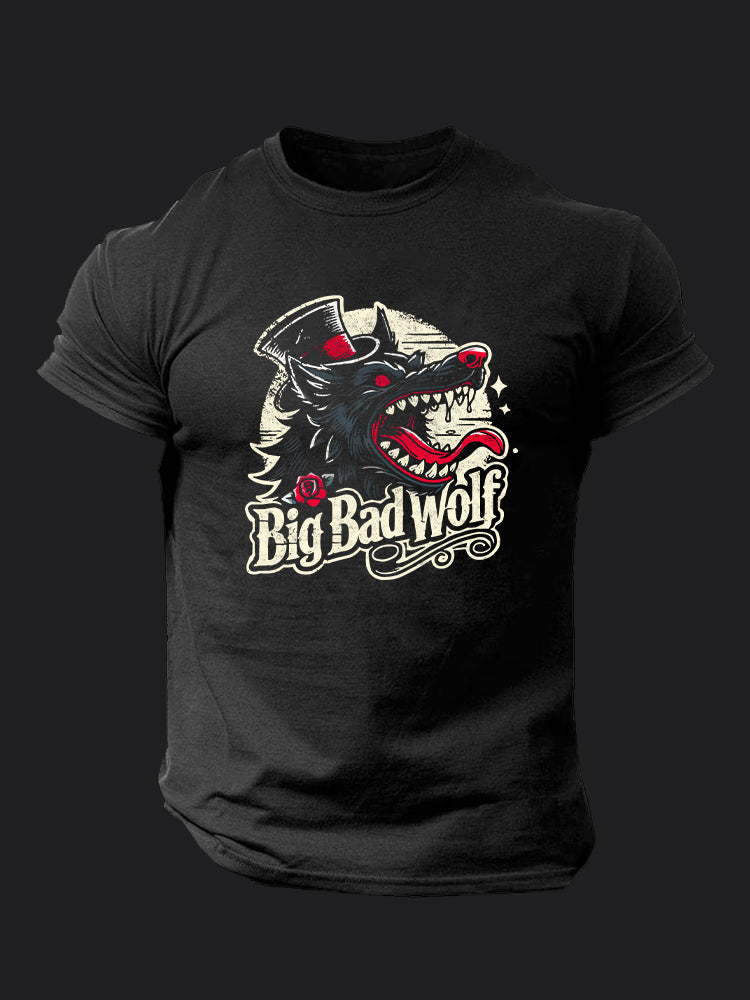 Big Bad Wolf BombApe Gym T-shirt