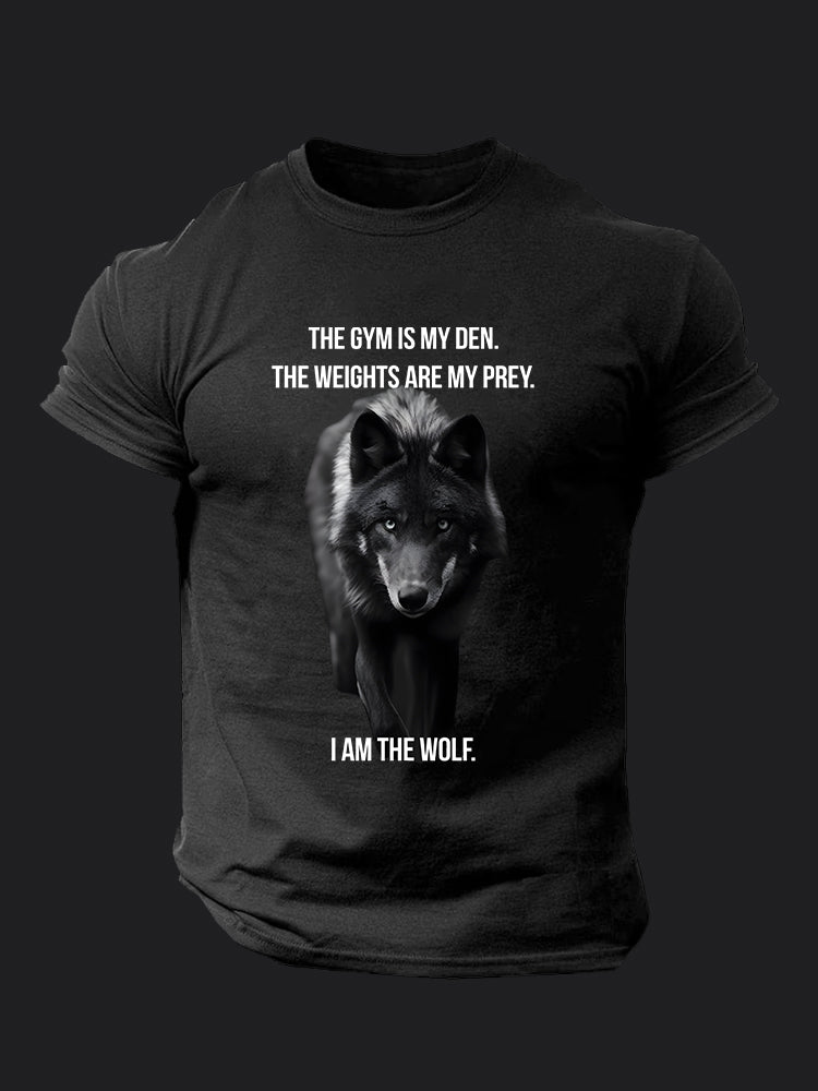 Gym Wolf  BombApe Gym T-shirt