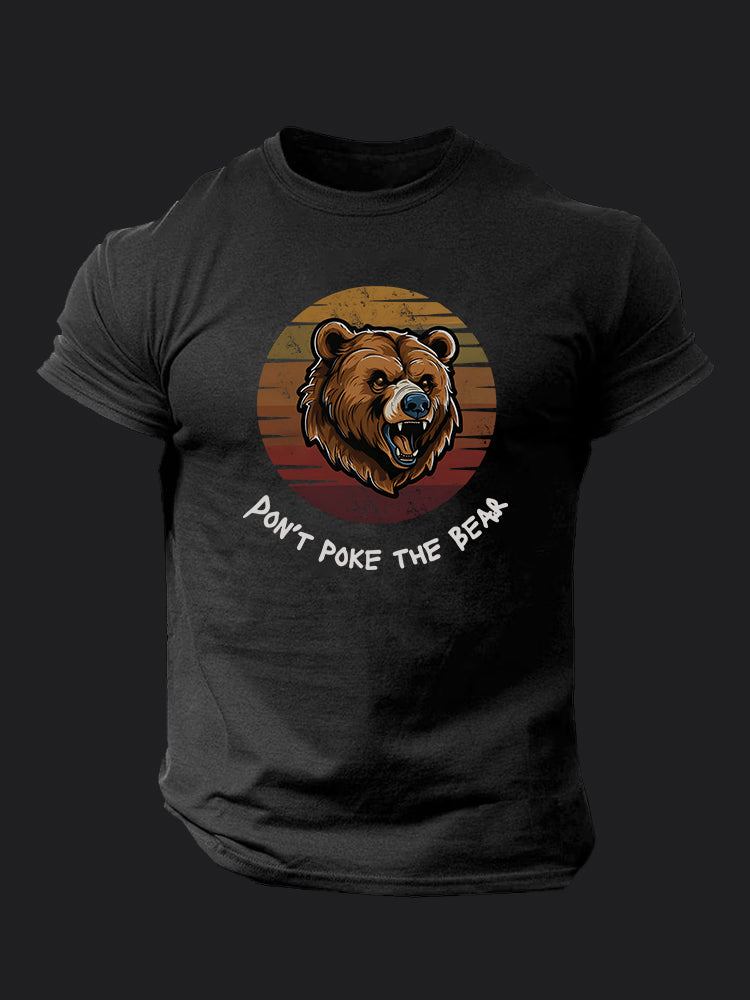 Don't Poke the Bear BombApe Gym T-shirt