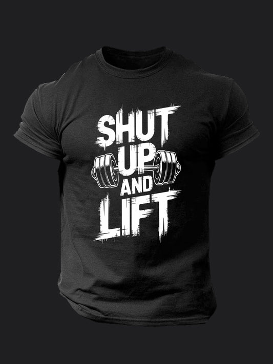 Shut Up And Lift BombApe Gym T-shirt