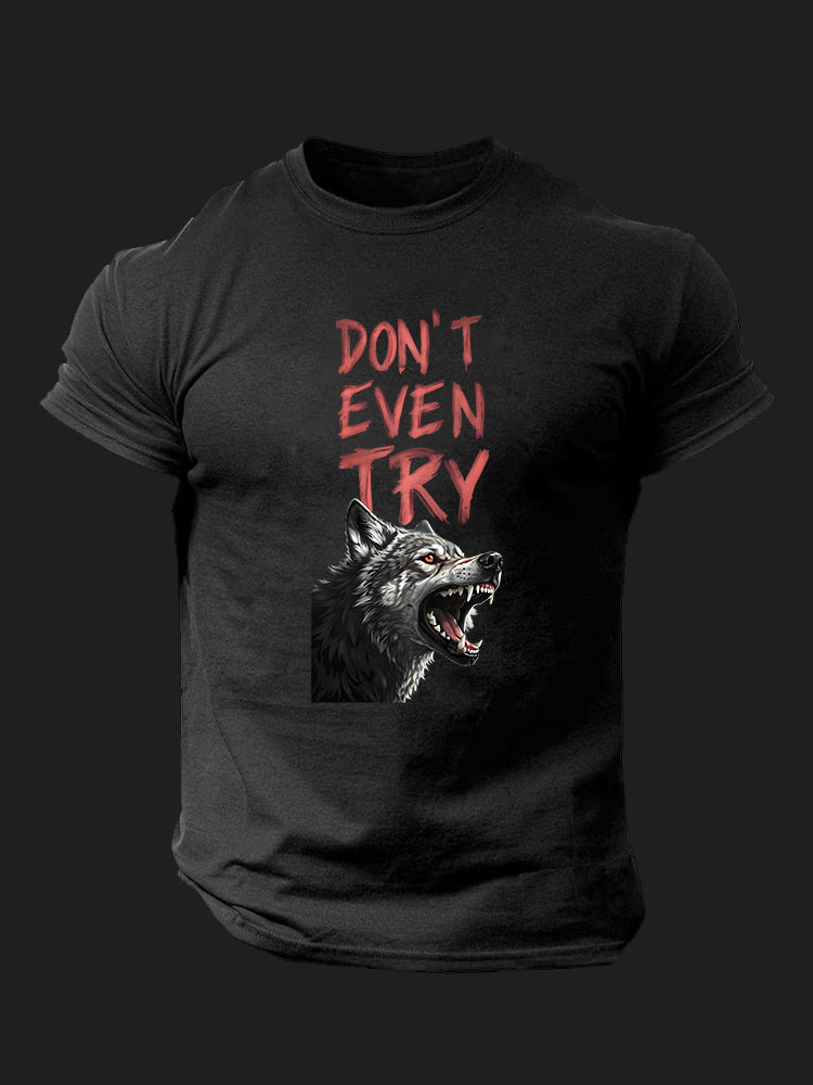 Don't Even Try BombApe Gym T-shirt