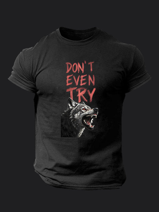 Don't Even Try BombApe Gym T-shirt