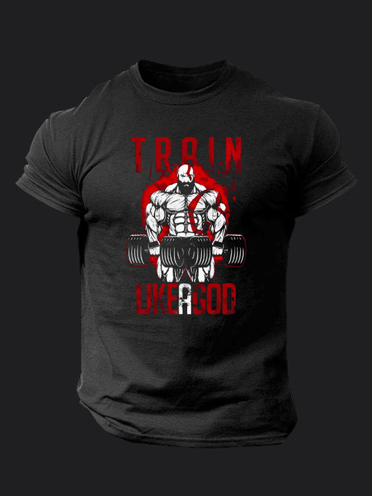 Train Like A God BombApe Gym T-shirt