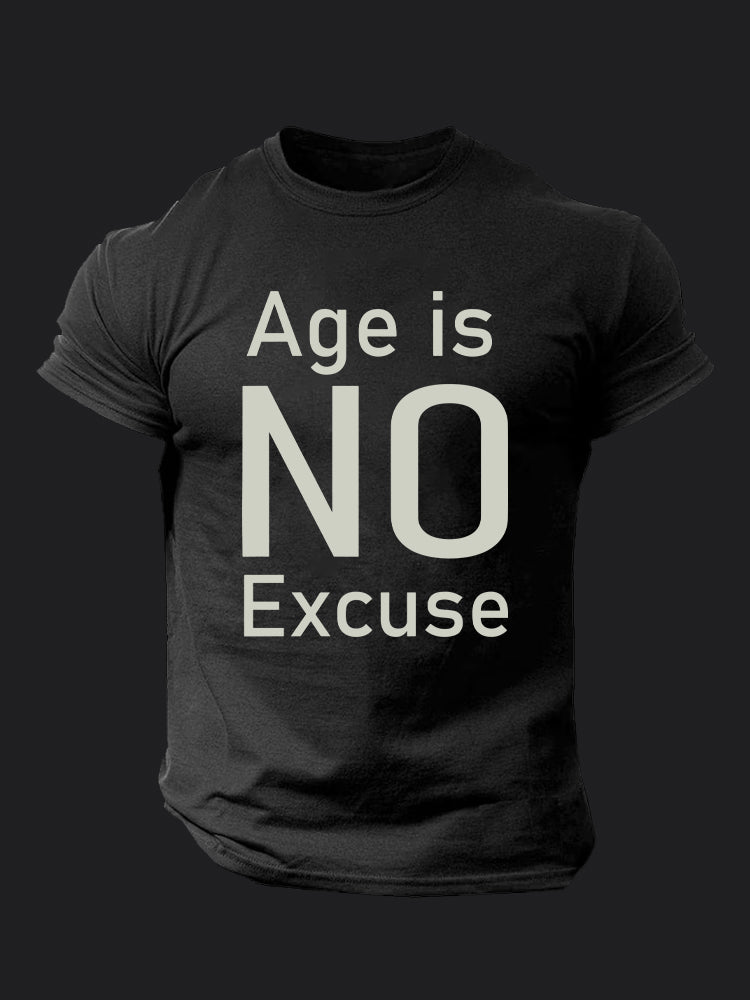 Age is No Excuse BombApe Gym T-shirt