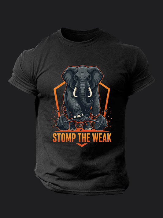 STOMP THE WEAK BombApe Gym T-shirt