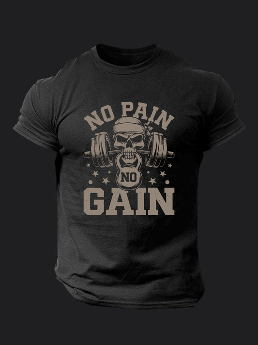 No Pain No Gain BombApe Gym T-shirt