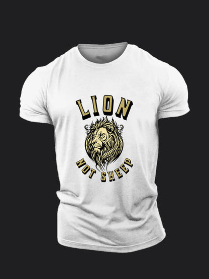Lion Not Sheep BombApe Gym T-shirt